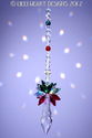 m/w Swarovski Crystal Christmas Ornament Sun Catch