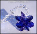 m/w Swarovski Crystal Cobalt Blue and Blue Violet 