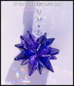 m/w Swarovski Crystal Cobalt Blue and Blue Violet 