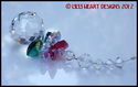Swarovski 20mm Mozart Ball with Christmas HOLIDAY 