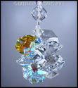 m/w Swarovski Crystal Lily LOGO Clear + AB Star Su