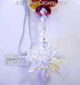m/w Swarovski Crystal AB Star Double Chakra Stack 