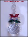 Swarovski 20mm Mozart Ball with Christmas HOLIDAY 