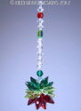 m/w Swarovsk Crystal Christmas Ornament SunCatcher