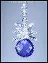m/w Swarovski Crystal 20mm Ball Purple Pineapple S