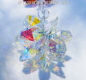 m/w Swarovski Crystal AB Star Double Chakra Stack 