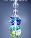 m/w Swarovski Crystal Chakra and Clear Mandala Sta