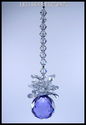 m/w Swarovski Crystal 20mm Ball Purple Pineapple S
