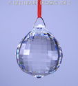 40mm Fine Crystal Multi Faceted Clear Disco Ball S