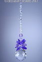 m/w SwarovskI Crystal Purple Violet Pineapple Sun 