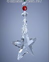 m/w Swarovski 40mm CLEAR STAR Christmas Holiday Or