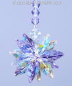 m/w Swarovski Crystal AB + LT. AMETHYST OCTAGONS S