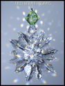 m/w Swarovski Crystal Clear Sunburst Suncatcher w/