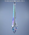 Swarovski Spectacular 100mm LONG Aurora Borealis I