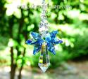 Angel Suncatcher m/w Swarovski Crystal RARE Vintag