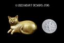 Lilli Heart Designs Vintage FAT CAT PIN You Choose