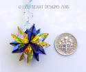 m/w Swarovski Crystal Aurora Topaz RARE Octagons S
