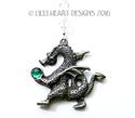 Lilli Heart Designs Fine Pewter Dragon with Gazing
