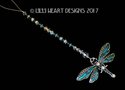 m/w Swarovski Crystal Beaded Strand Silver Plated 