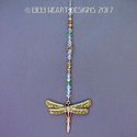 m/w Swarovski Crystal Beaded Strand GOLD Plated Ch