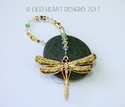 m/w Swarovski Crystal Beaded Strand GOLD Plated Ch