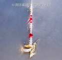 Hummingbird Suncatcher Car Charm with Swarovski Cr