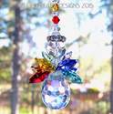m/w Swarovski Crystal Angel Suncatcher Car Charm R