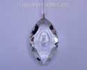 GIANT Clear Fine Crystal 76mm Clear CATS EYE Prism