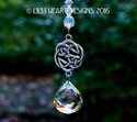 m/w Swarovski Crystal Aurora Borealis 20mm Mozart 