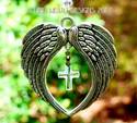 Large Angel Wings Suncatcher Car Charm Swarovski C