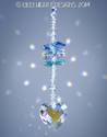 Fine Crystal SunCatcher AB Matrix Heart + Swarovsk