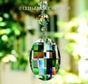 m/w Swarovski Crystal 50mm Clear Matrix Prism Rain