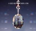 m/w Swarovski Crystal 50mm Clear Matrix Prism Rain