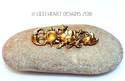 Lilli Heart Designs "THE ELEMENTS" Pin 24k Gold Pl