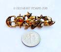 Lilli Heart Designs "THE ELEMENTS" Pin 24k Gold Pl