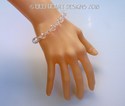 Swarovski Crystal Bracelet VINTAGE BIG 10mm Clear 