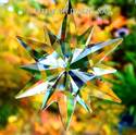 Large 3" Crystal Clear Christmas Star Prism Orname