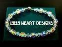 Swarovski Crystal Cube Bracelet Aurora Borealis Br