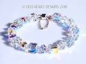 Swarovski Crystal Bracelet LARGE Aurora Borealis C