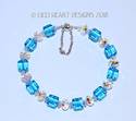 Swarovski Crystal Bracelet LARGE Aurora Borealis A