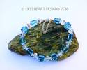 Swarovski Crystal Bracelet LARGE Aurora Borealis A