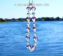 Swarovski Crystal Bracelet ROSALINE PINK VINTAGE B