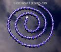 Swarovski Crystal Opera Length Necklace PURPLE VIN