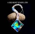Elegant European Faceted 40mm Aurora Borealis Coat