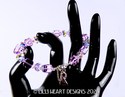 Swarovski Crystal Breast Cancer Ribbon Rosaline Pi
