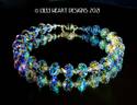 Swarovski Crystal Bracelet LARGE Aurora Borealis B