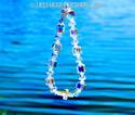 Swarovski Crystal CROSS Bracelet LARGE Aurora Bore