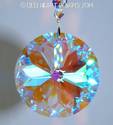 Large Fine Crystal SunCatcher 40mm Aurora Borealis