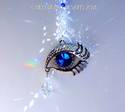 Swarovski Crystal Suncatcher BLUE Or GREEN EYE Bea