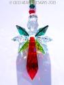 Swarovski Crystal Suncatcher Christmas RARE Discon